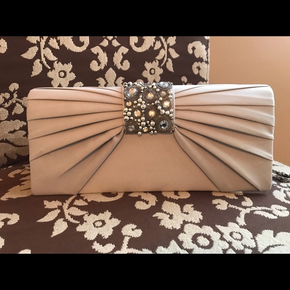 Vintage Rhinestone and embellished clutch purse